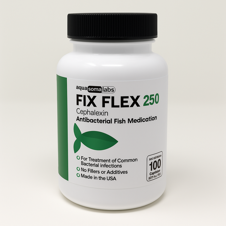 Fish Flex - Cephalexin 250mg 100 Capsules