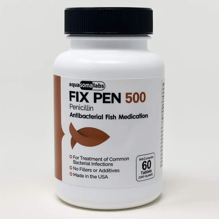 Fish Pen - Penicillin 500mg 60 Tablets