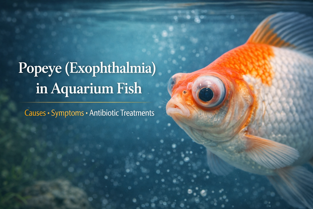 Popeye (Exophthalmia) in Aquarium Fish: Causes, Symptoms, and Antibiotic Treatments