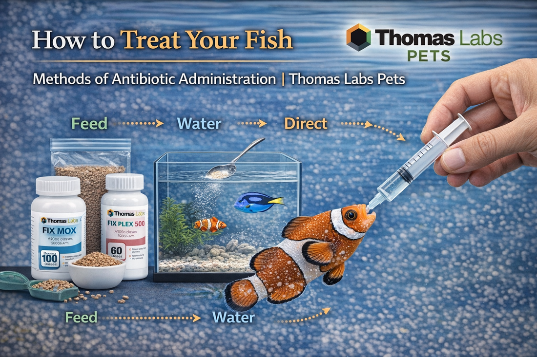 How to Treat Your Fish – Methods of Antibiotic Administration | Thomas Labs Pets