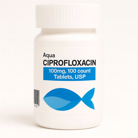 Fish Ciprofloxacin 500mg 100 Tablets