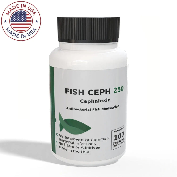 Thomas labs Fish flex Cephalexin/Keflex 250mg Capsules (100 Count) - Thomas labs fish antibiotics