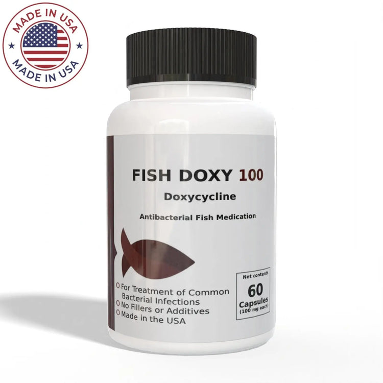 Thomas labs Fish Doxy - Doxycycline 100mg Capsules (60 Count) - Thomas labs fish antibiotics