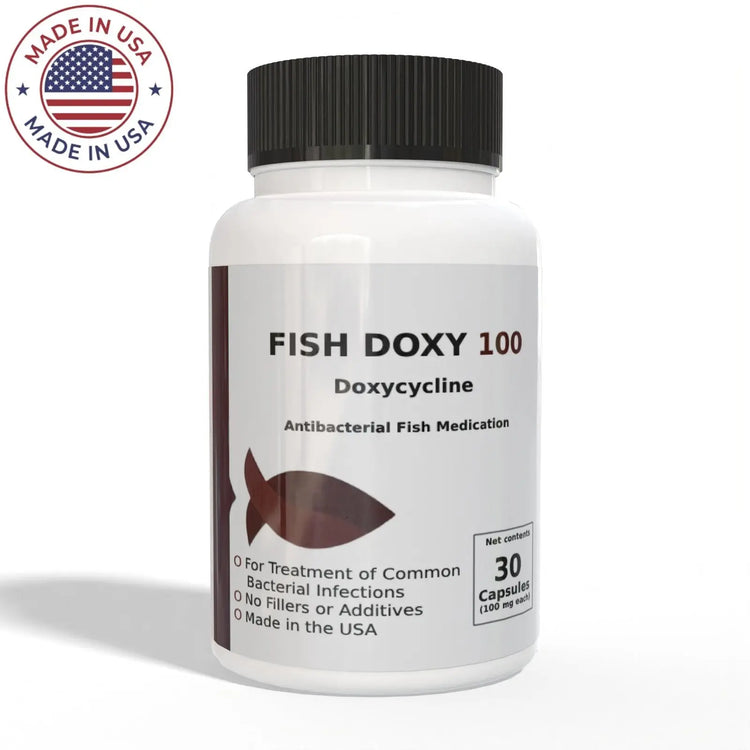 Thomas Labs Fish Doxycycline 100mg Capsules (30 Count) - Thomas labs fish antibiotics