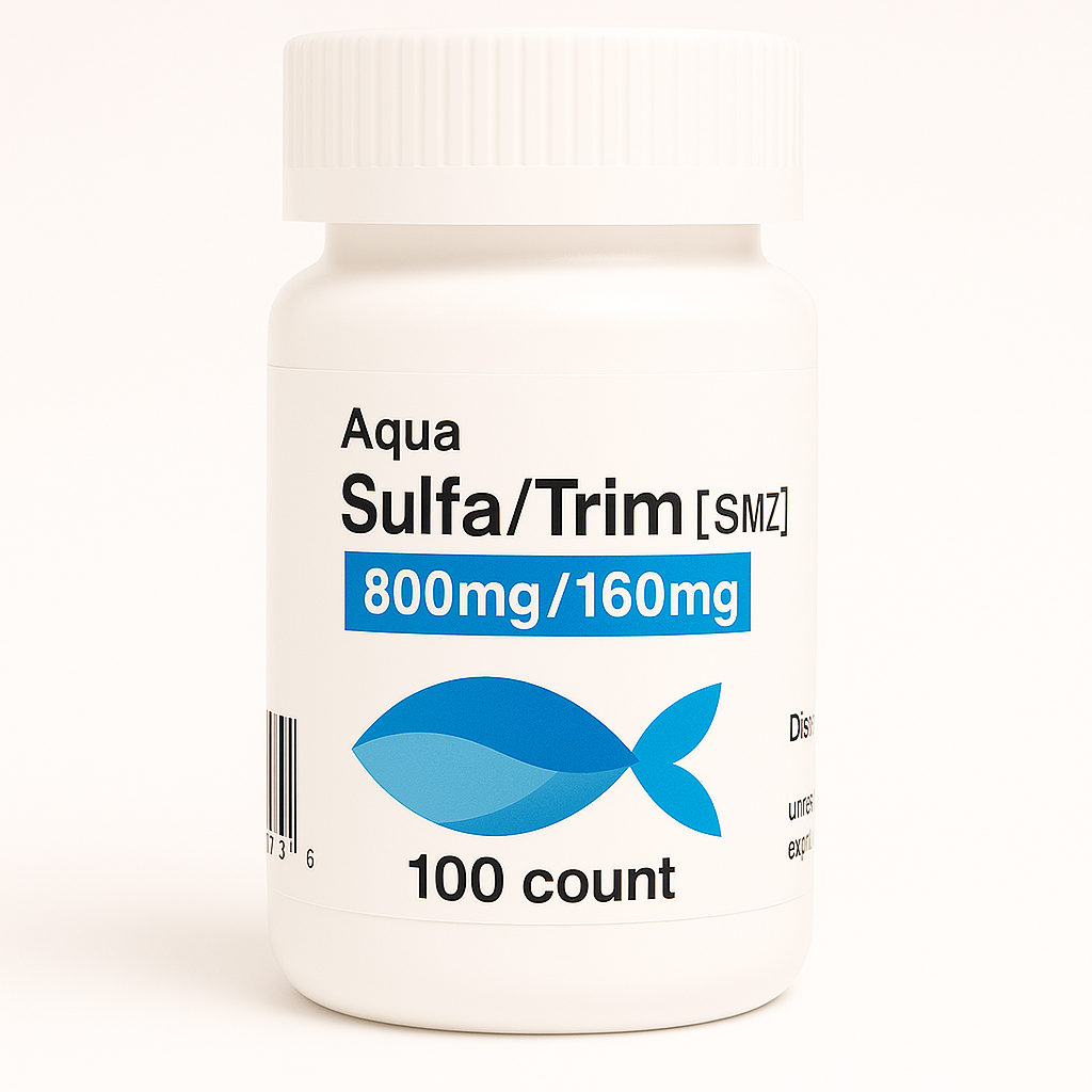 Aqua Sulfa Sulfamethoxazole 960mg – 100 Tablets 