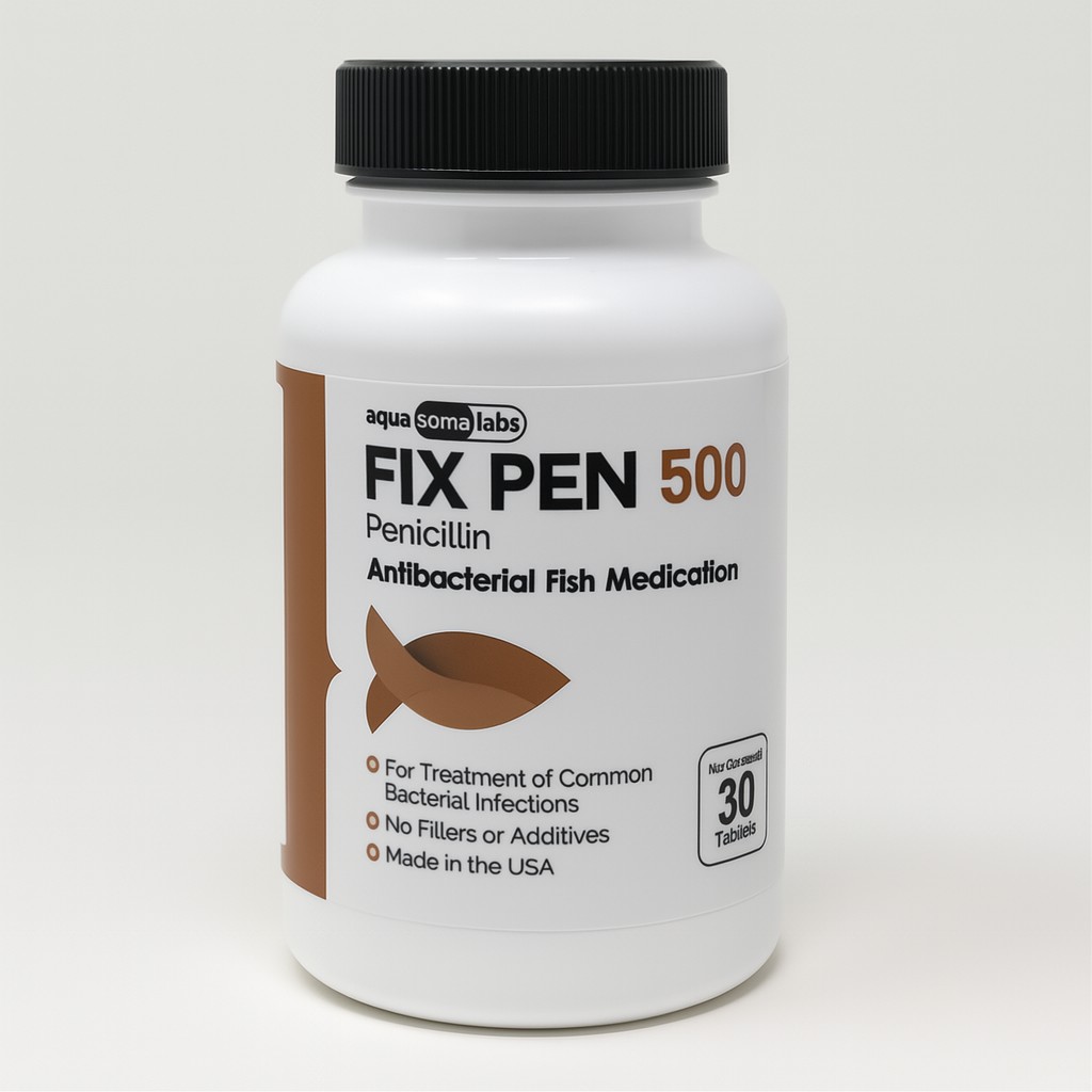 Fish Penicillin 500mg (30 Tablets) - Broad-Spectrum Fish Antibiotic ...