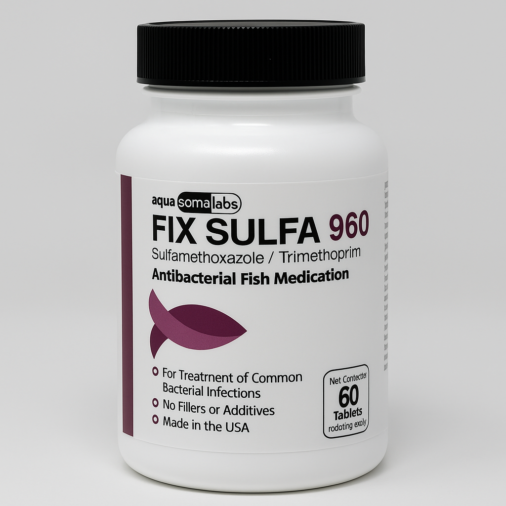 Bird/Fish Sulfa - Sulfamethoxazole 960mg 60 Tablets 