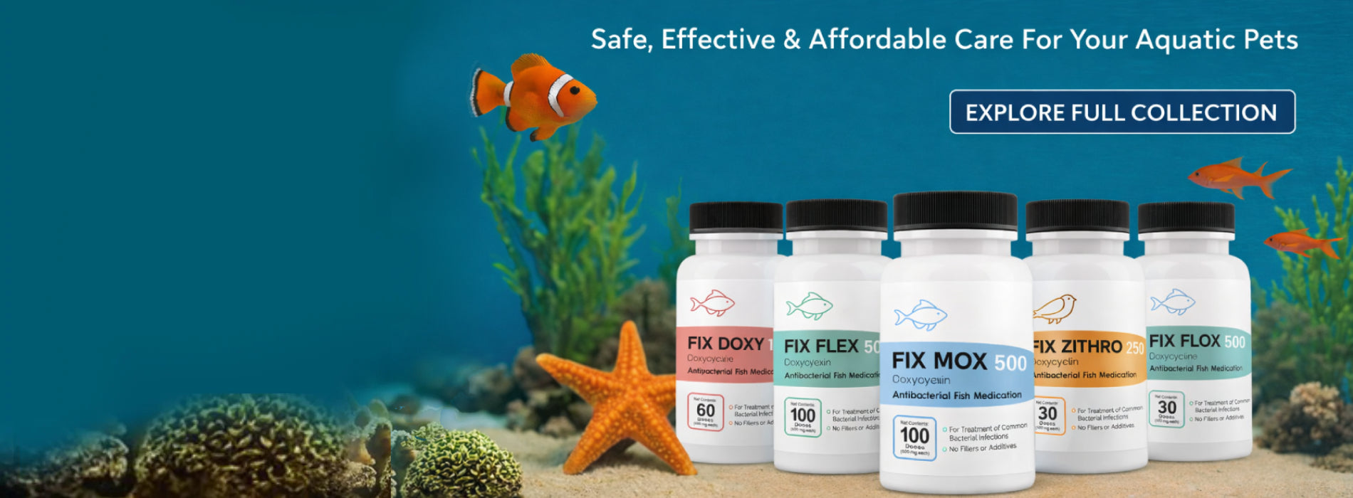 The most trusted source for fish antibiotics.