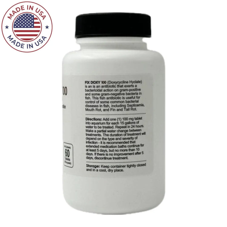 Thomas Labs Fish Doxycycline 100mg Capsules (30 Count) - Thomas labs fish antibiotics