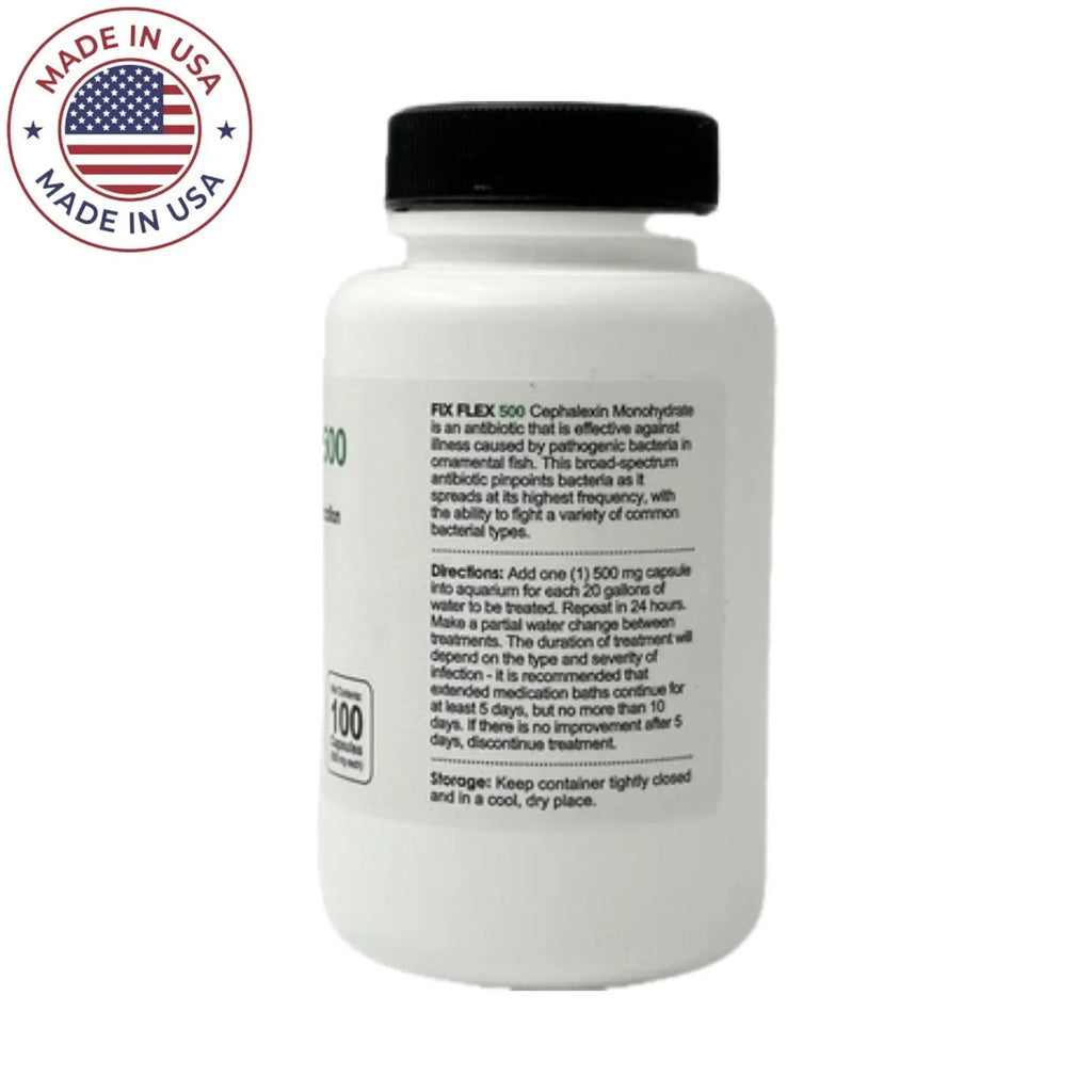 Fish Flex Forte - Cephalexin 500mg 30 Capsules
